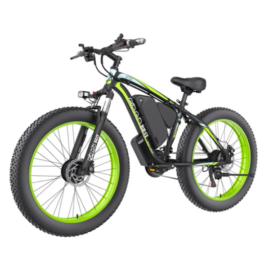 GOGOBEST GF700 — 1000W Dual-Motor Fat-Tire E-MTB