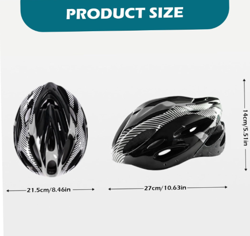Adult Bike Helmet for Men & Women – Adjustable with Detachable Visor