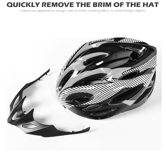 Adult Bike Helmet for Men & Women – Adjustable with Detachable Visor
