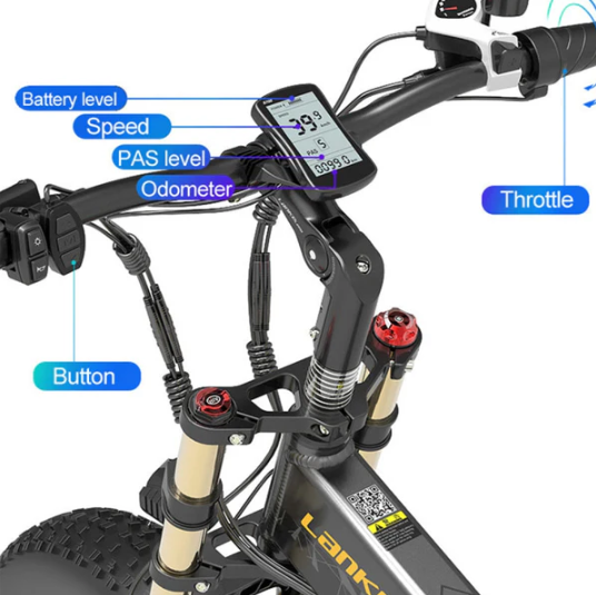 X3000Plus-UP Fat Tire Snow Electric Bike