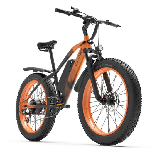 GOGOBEST GF600 PLUS — 1000W Fat-Tire Mountain E-Bike