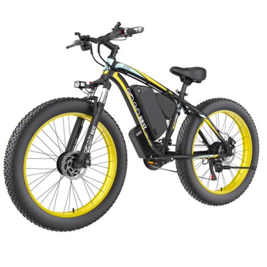 GOGOBEST GF700 — 1000W Dual-Motor Fat-Tire E-MTB