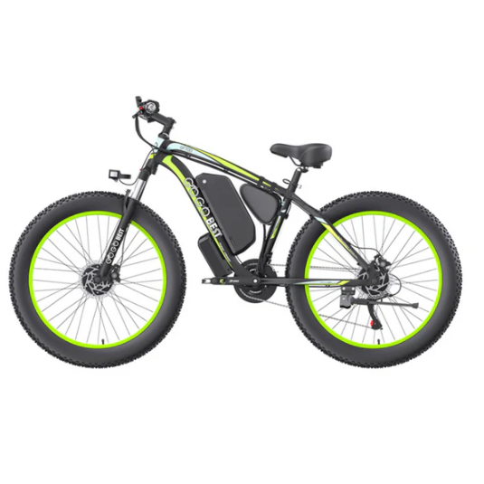 GOGOBEST GF700 — 1000W Dual-Motor Fat-Tire E-MTB