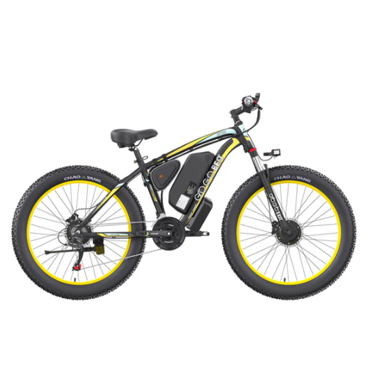 GOGOBEST GF700 — 1000W Dual-Motor Fat-Tire E-MTB