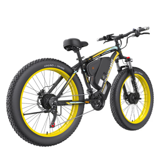 GOGOBEST GF700 — 1000W Dual-Motor Fat-Tire E-MTB
