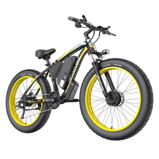 GOGOBEST GF700 — 1000W Dual-Motor Fat-Tire E-MTB