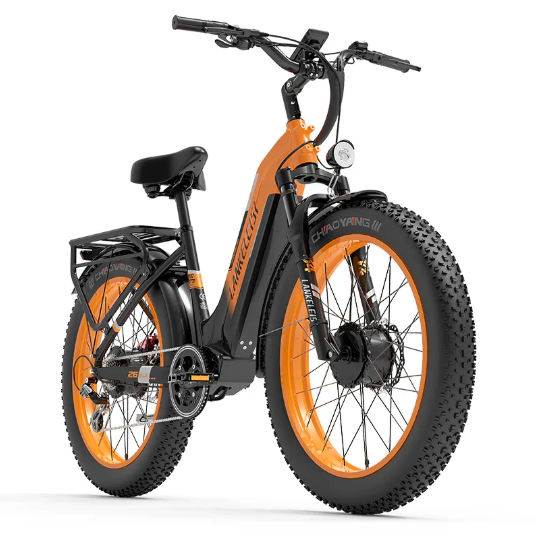 LANKELEISI MG600PLUS 2000W Dual Motor Step-Thru Electric Bike